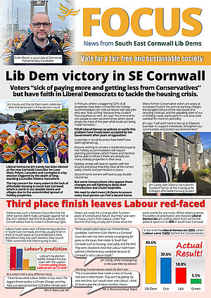 May 2024 newsletter for South East Cornwall (Page 1)