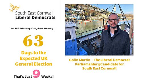 Colin with fishing boat in Looe