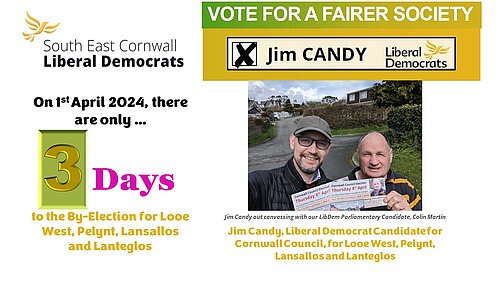 Jim and Colin Canvassing