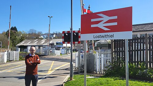 Lostwithiel Level Crossing